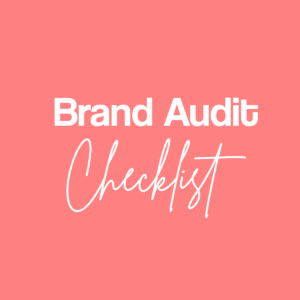 Brand Audit Checklist (Example)